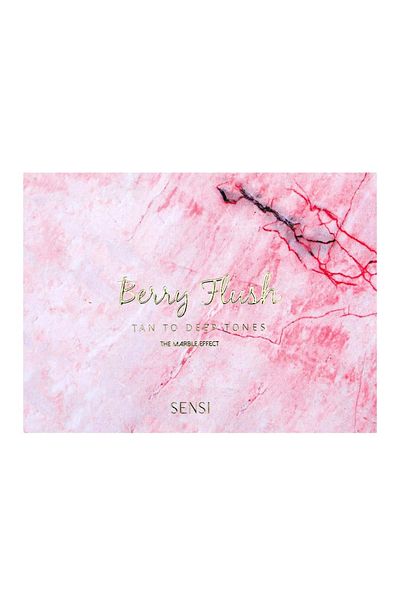 SENSİ Sensi Marble Effect Berry Flush 3 Shades Blusher Set