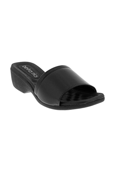 Beira Rio Ladies Low Heel Sandals Black | Made In Brazil