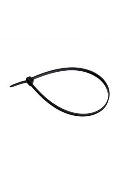 Homelux Colier Plastic Strohm 300x4.8 mm, Negru, 50 Buc