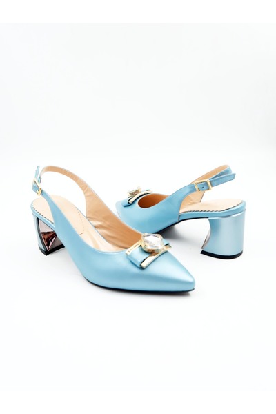 Tenau Pantofi de seara de dama din piele naturala