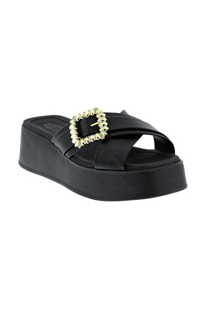 Beira Rio Ladies Flat Sandals Black | Made In Brazil