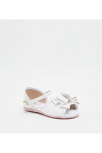 Molekinha Infant Girls Sandals White | Made In Brazil