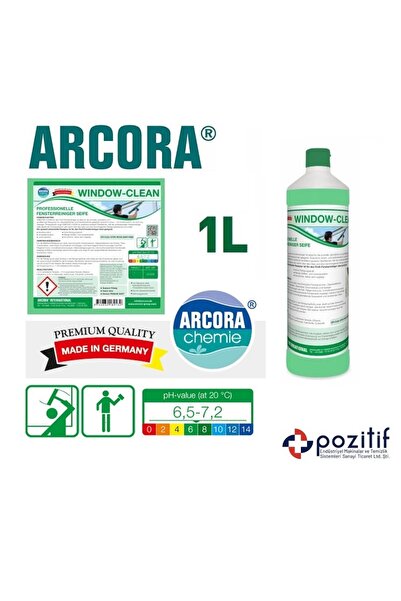 Arcora Camsil Konsantre 1 L - Clean Liquid Professional - Unger / Pulex Camçe...