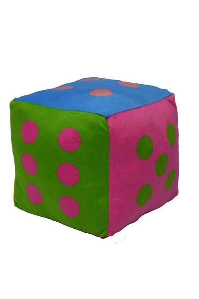 Kelebek Oyuncak Halley Colorful Plush Dice 35X35 Cm.