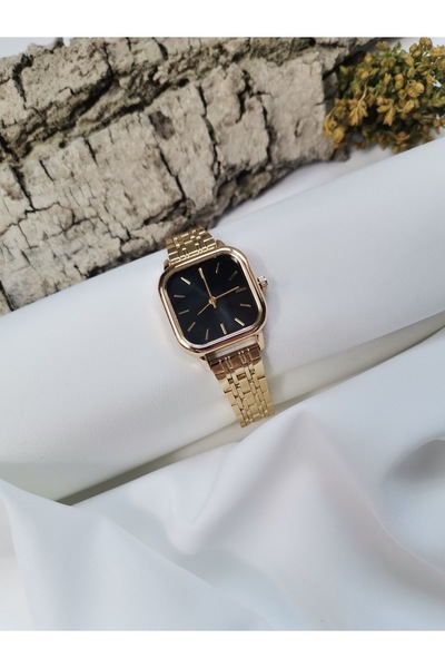 Luna Jewelry Kare Kasa 316 L Çelik Kadın Kol Saati