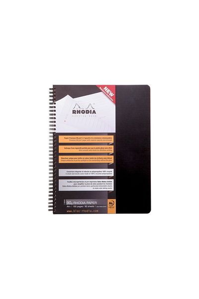 Rhodia Ordinea de zi a ședinței A4+, cu spirală