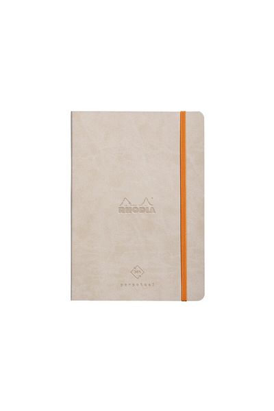 Rhodia Agenda A5 nedatată, bej perpetuu