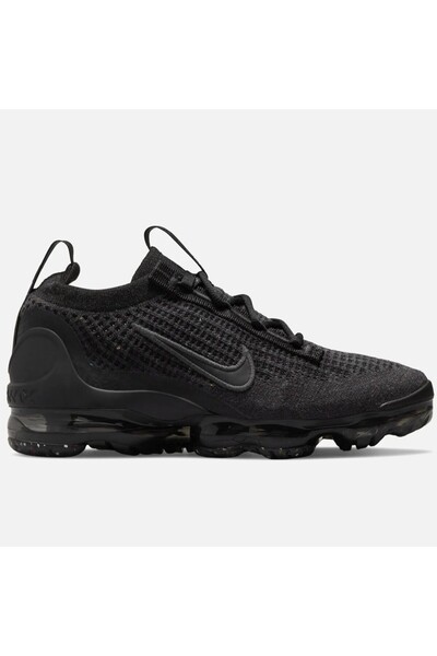 Nike Air VaporMax Flyknit Unisex Sneaker Black Unisex Günlük Spor Ayakkabı Siyah