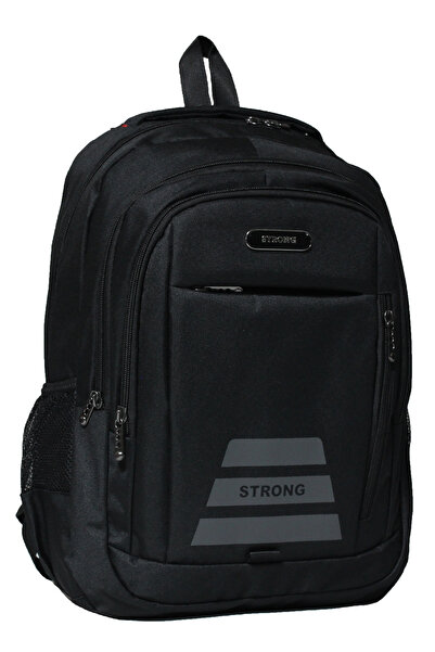 Strong Bag Rucsac școlar cu mai multe compartimente, cu volum mare, cu suport...