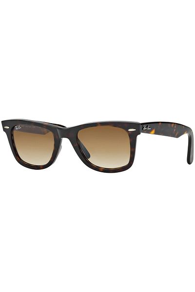 Ray-Ban Ray-Ban Original Wayfarer RB2140 902/51 – Ochelari de soare, Havana, Lentile Maro Gradient