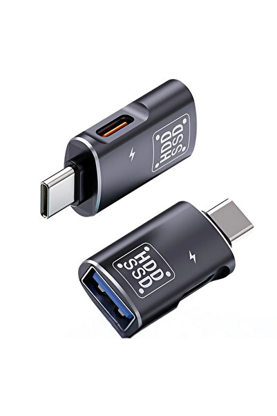 Alfais 5016 Type C Usb 3.0 Otg Hızlı Şarj Çevirici Dönüştürücü Adaptör PD12W