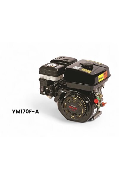 Solax YM170F-A Benzinli Dört Zamanlı Motor ipli 7 Hp (Çıkış Mili 20mm Kamalı)