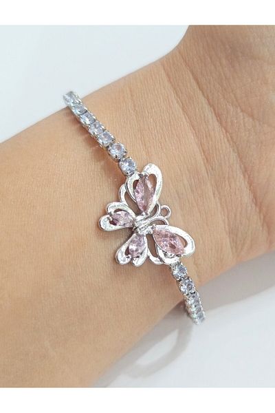 Monalisa Home Luxury Showy Stone Butterfly Motif Bracelet