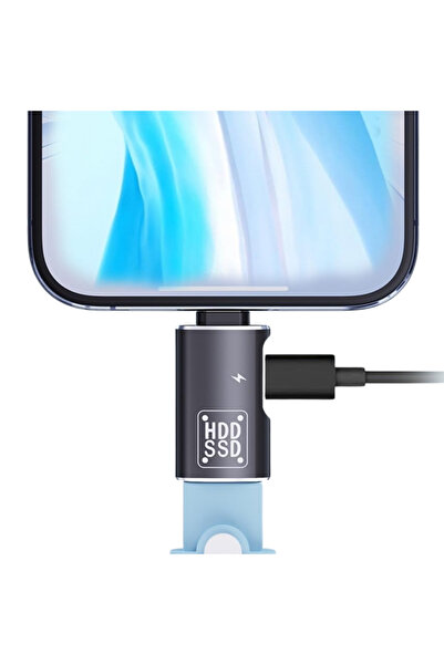 Alfais 5016 Type C Usb 3.0 Otg Hızlı Şarj Çevirici Dönüştürücü Adaptör PD12W