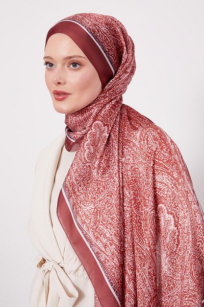 Levidor Ethnic Pattern Indian Silk Shawl