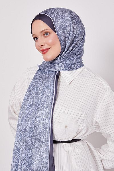 Levidor Ethnic Pattern Indian Silk Shawl