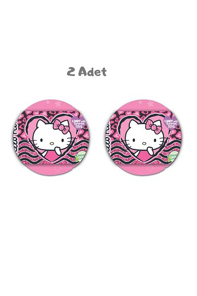 Hello Kitty بنك بيجي علوي بأكمام مزدوجة (8 جرام) 2 قطعة