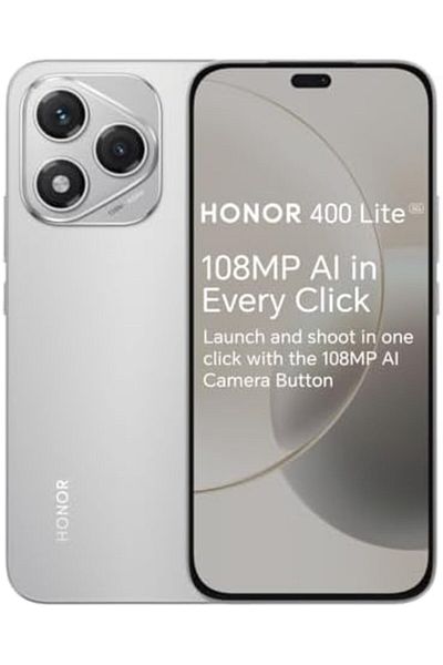 HONOR 400 Lite DUAL-SIM 256GB ROM + 8GB RAM (GSM only | No CDMA) Factory Unlocked 5G SmartPhone Gray