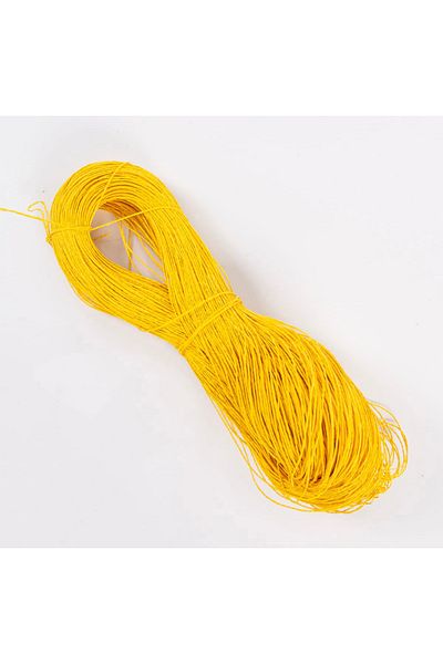 Selen Paper String 200 Gr Yellow Hand Knitting Strings