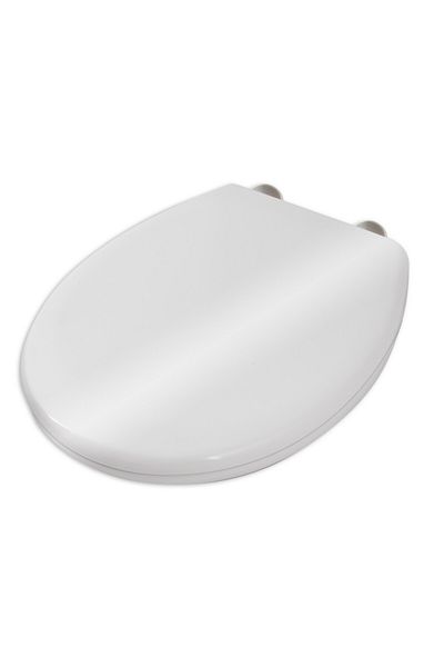 AWDO WC cover AWD Calypso, universal, duroplast, white, 37.5 x 4.5 x 45 cm