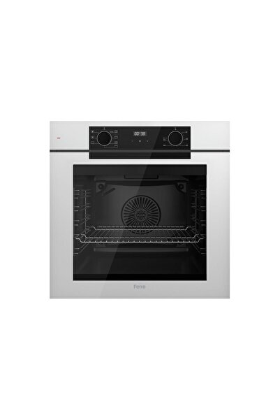 Ferre STEAMART-FRYART-SILENTART Serisi Beyaz Set (SS036 + QEP63CB +D081-SA ) - Emaye Izgara