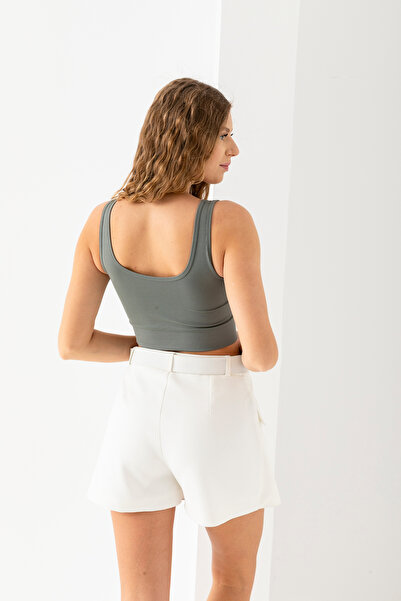 VUNTAL Diver Ribbed Padded Bustier