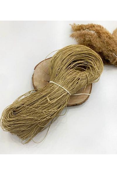 Selen Paper String 260 Gr Beige Hand Knitting Strings