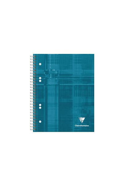 Clairefontaine Caiet spiralat A5+, 90 de coli, Clairefontaine Bind'O Block Dictando