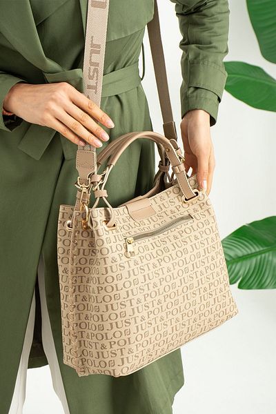 POLO BAG Genți de umăr pentru femei Just Polo originale, potrivite pentru utilizare zilnică, de mărime medie și de dimensiuni mari, cu curele late