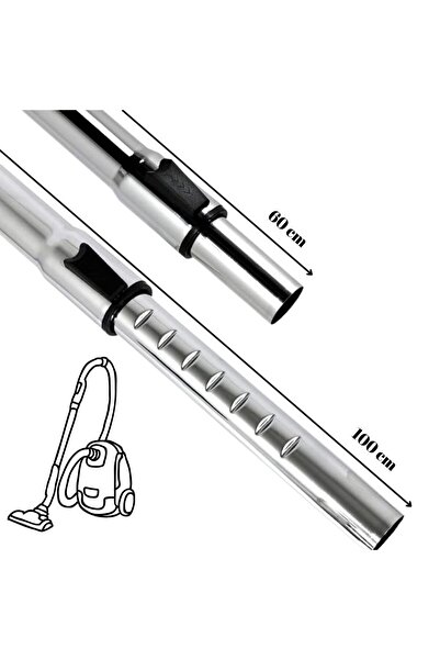 Supervac Tub telescopic pentru aspirator din oțel inoxidabil compatibil cu KO...