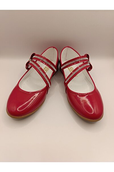 Bukond Girl's Patent Leather Non-Slip Sole Ballerinas