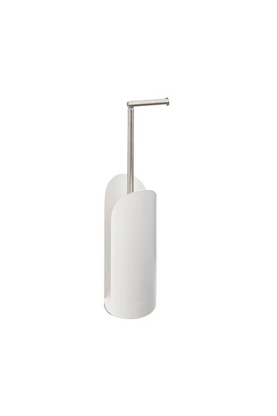 5 five simply smart White Mi toilet paper holder, steel, 15 x 15 x H 59 cm