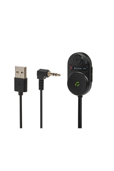 Blow FM Transmitter, Blow, USB + AUX cable, Black
