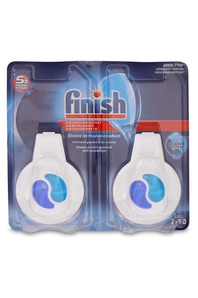 Finish Finish dishwasher air freshener, 2x 60 washes, fragrance between washes