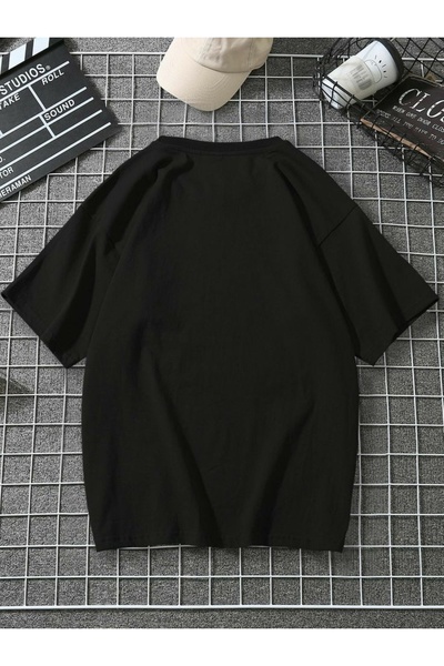 FİTGO Ανδρικό μπλουζάκι με λαιμόκοψη