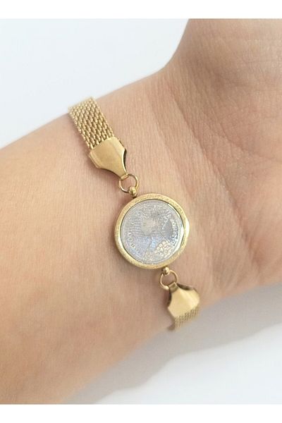 Monalisa Home Luxury Gold Color Bracelet with Showy Figure