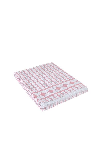 Elart Infinity Double Blanket (220X240 cm) Dried Rose
