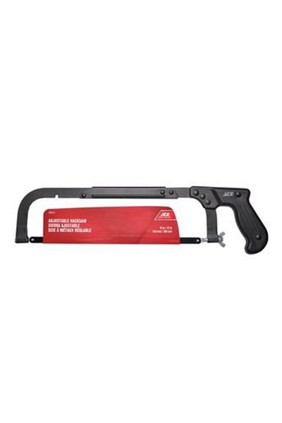 ACE Adjustable Hacksaw W/Steel Handle (20.3 cm -30.5 cm)