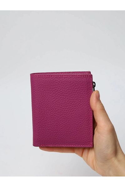 Meskanto Luna Genuine Leather Zipper Wallet