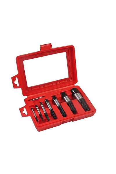 Globalport Retail Set of 8 professional broken screw extractors, box included