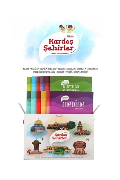 Türkiye Diyanet Vakfı Yayınları Kardeş Şehirler 12 Kitap Takım Kutulu