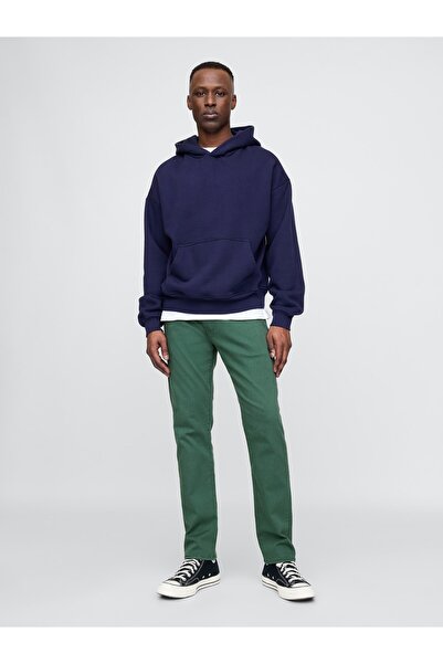 GAP Erkek Yeşil GapFlex Slim Fit City Max Jean Pantolon