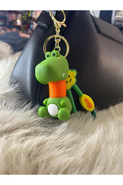 TASARIM13 1 Adet Uzayan Dinazor Anahtarlık