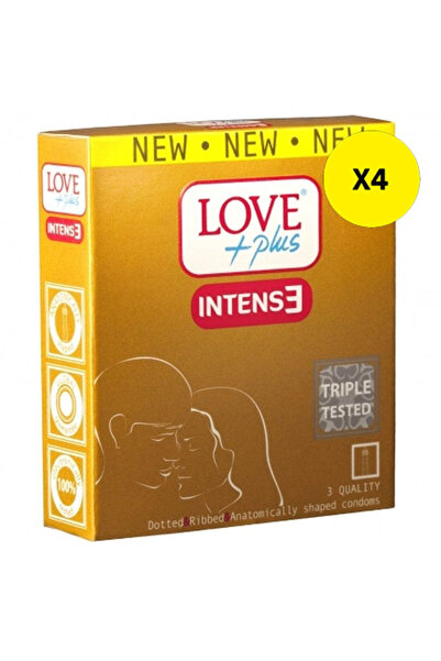 LOVE SET 4 BUCATI PLUS PREZERVATIVE 3BUC INTENSE