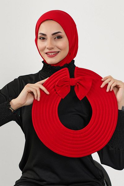 Aisha's Design 4-Piece Swimming Cap, Visor and Hat Set Hijab (Sea, Pool) Swimming Cap, St-2Sn