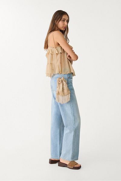 Stradivarius Crossbody bag with sequins