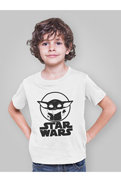 SEVBANO Tricou unisex pentru copii cu desene animate Star Wars Star Wars (vâr...