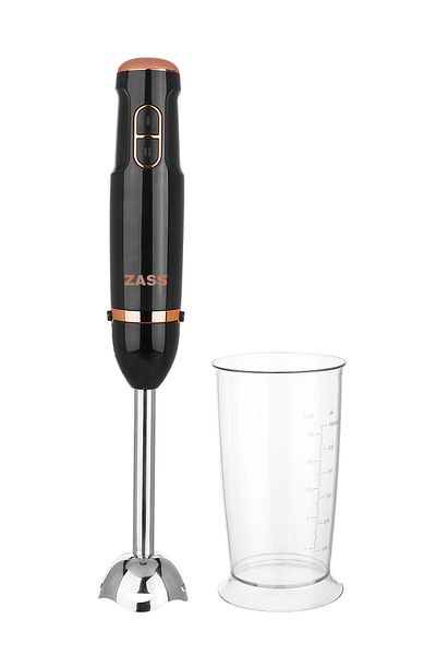 Zass Rose Gold Zhb 20 Hand Blender, 400 W, 2 Speeds, 600 ml Transparent Cup