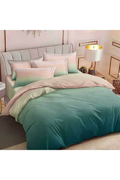 Patul Bubmac Finet Linen, Sulphur, двойно легло, 2 души, чаршаф с плънка, 6 ч...
