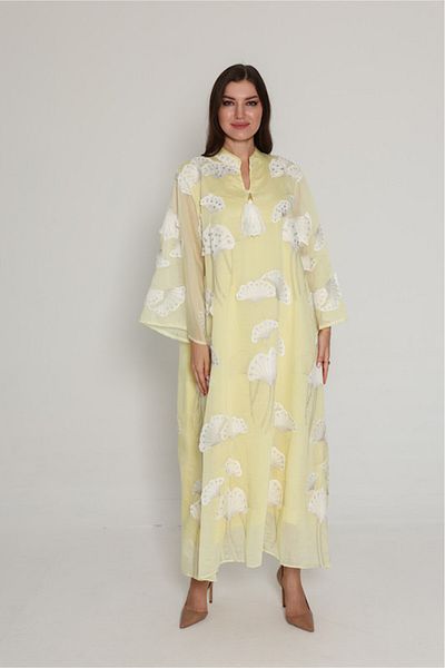 IKKXA Flowy Flower Pattern Dress